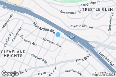 Map image of the property - 917 MacArthur Blvd