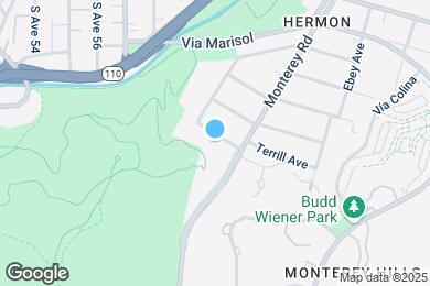 Map image of the property - 430 Terrill Ave