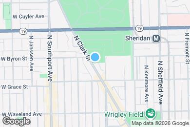 Map image of the property - Clark Apartments