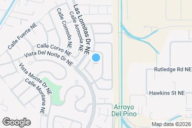 Map image of the property - 1316 Bernardo Ct NE
