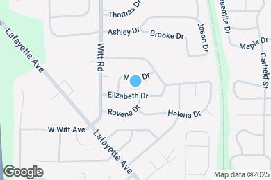 Map image of the property - 1502 Elizabeth Dr
