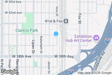 Map image of the property - 3939 Inca St