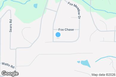 Map image of the property - 185 Fox Meadow Dr
