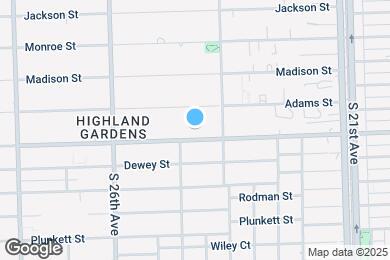 Map image of the property - 2431 Washington St