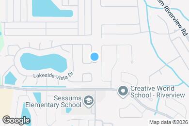 Map image of the property - 10303 Lakeside Vista Dr