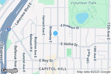 Map image of the property - 921 10th Ave E