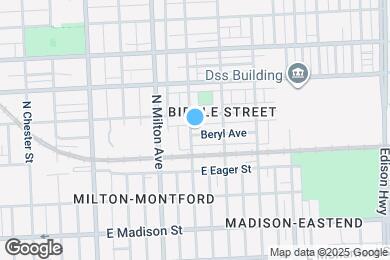 Map image of the property - 2602 Beryl Ave