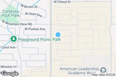 Map image of the property - 17829 W Palo Verde Ave