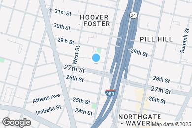 Map image of the property - 685 28th St