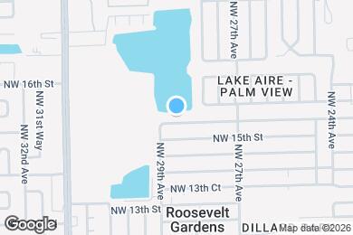 Map image of the property - 2851 NW 15th Ct