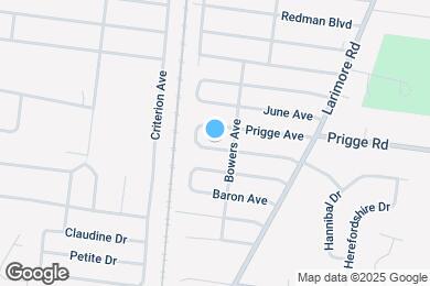Map image of the property - 1213 Scott Ave
