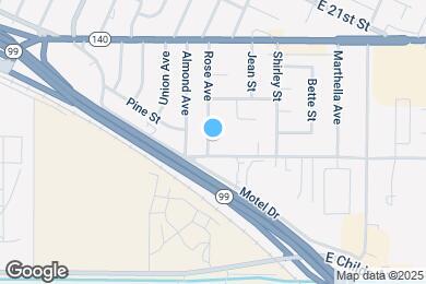 Map image of the property - 1610 Rose Ave