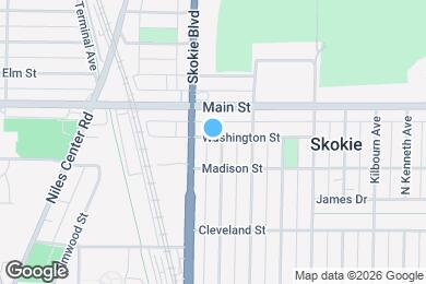 Map image of the property - 4739 Washington
