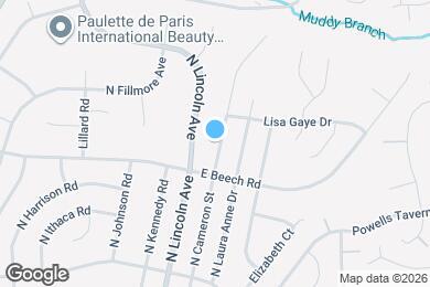 Map image of the property - 207 N Cameron St