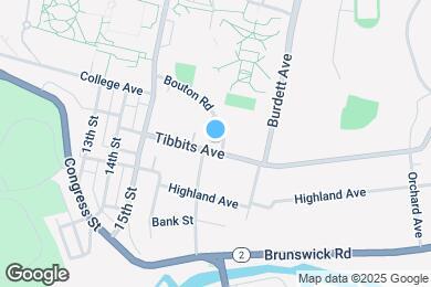 Map image of the property - 1542 Tibbits Ave