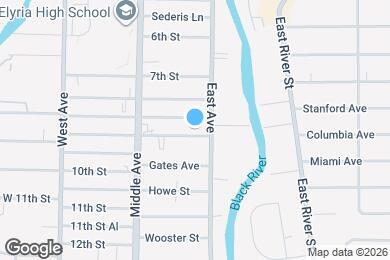 Map image of the property - 213 9th St