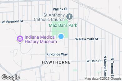 Map image of the property - 2915 W New York St