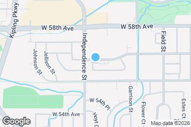 Map image of the property - 9499 W 56th Pl