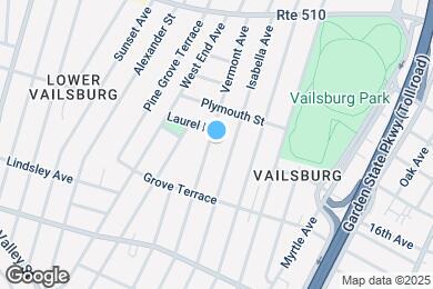 Map image of the property - 106 Vermont Ave