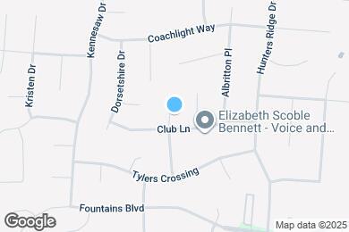 Map image of the property - 7980 Stone Barn Dr