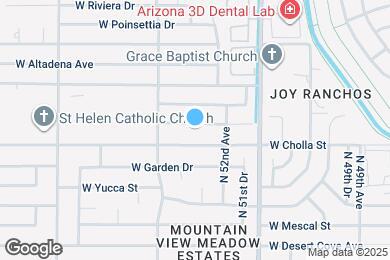 Map image of the property - 5235 W Lupine Ave