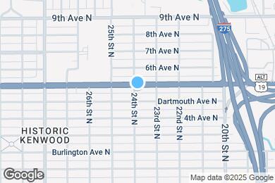 Map image of the property - 453 24th St N