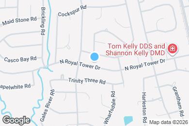 Map image of the property - 436 N Royal Tower Dr