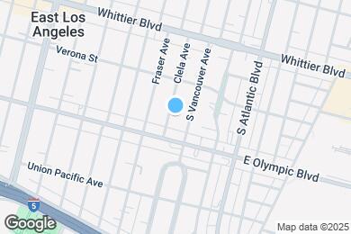 Map image of the property - 1116 Clela Ave