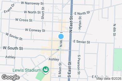 Map image of the property - 3348 Wilshire Blvd