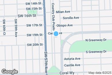 Map image of the property - 1915 Country Club Prado