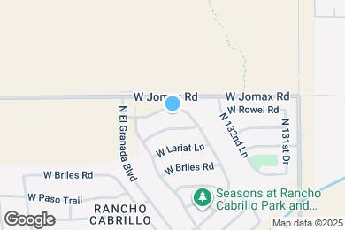 Map image of the property - 13359 W Rowel Rd