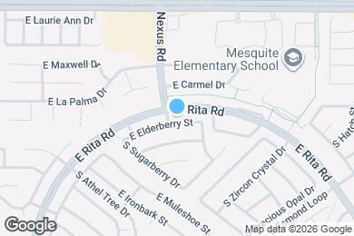 Map image of the property - 9183 E Elderberry St