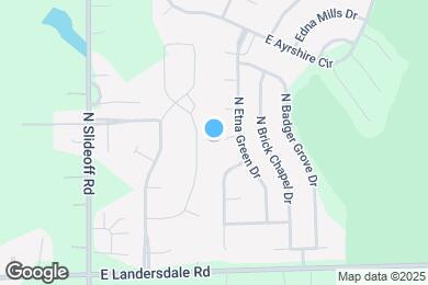 Map image of the property - 13326 N Swayzee Ct