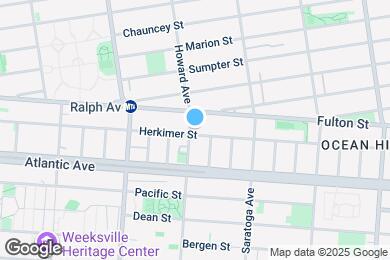 Map image of the property - 1039 Herkimer St