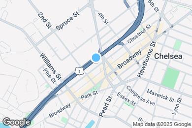 Map image of the property - 134 Chestnut St