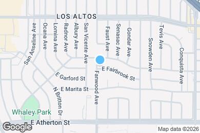 Map image of the property - 1972 Fanwood Ave