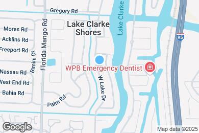 Map image of the property - 7700 W Lake Dr