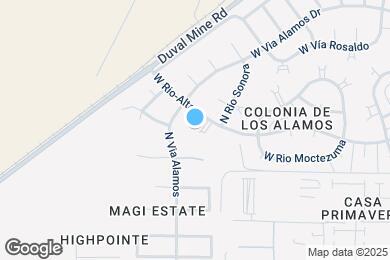 Map image of the property - 919 W Rio-Altar
