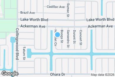 Map image of the property - 18220 Hottelet Cir