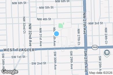 Map image of the property - 95 NW 30th Ave