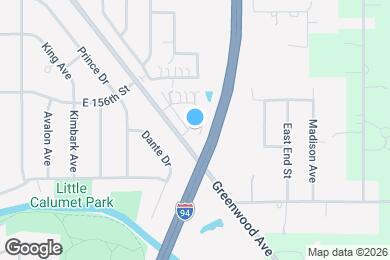 Map image of the property - 1527 Berg Dr