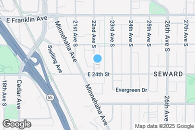 Map image of the property - 2313 22nd Ave S