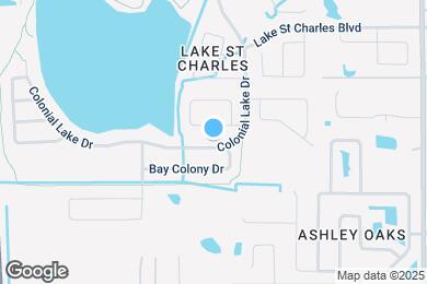 Map image of the property - 7107 Colonial Lake Dr