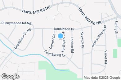 Map image of the property - 3650 Fortingale Rd