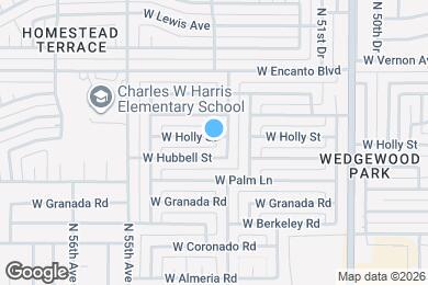 Map image of the property - 5311 W Holly St