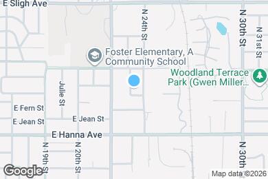 Map image of the property - 6411 N 23rd St