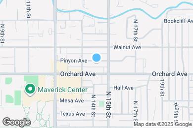 Map image of the property - 1425 Pinyon Ave