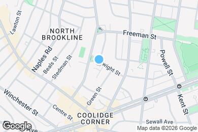 Map image of the property - 48 Dwight St