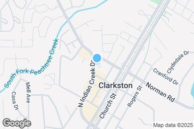 Map image of the property - Townes at Clarkston Centre