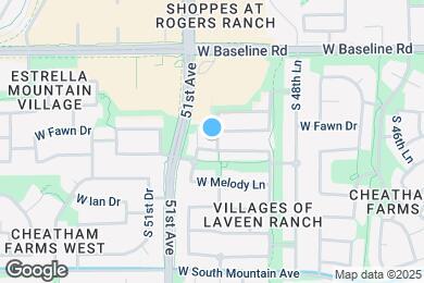 Map image of the property - 7906 S 50th Dr